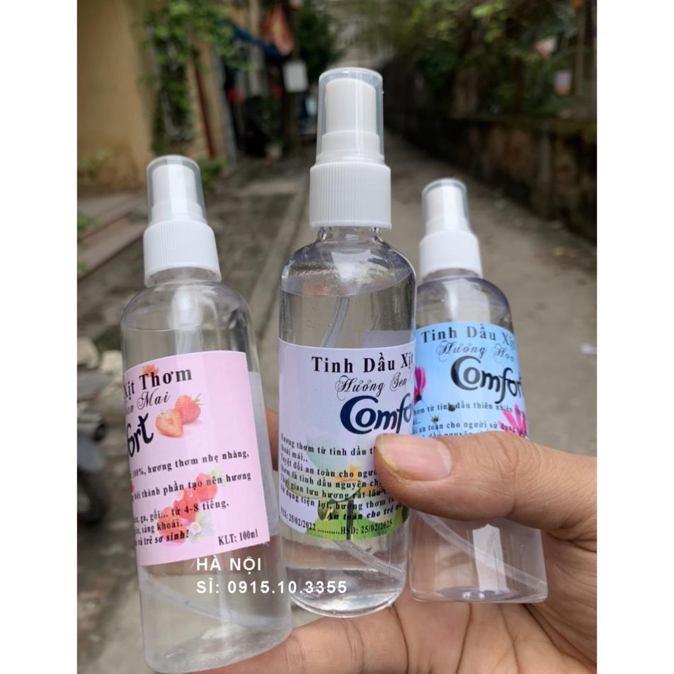 (Bao sỉ) Tinh Dầu Xịt Thơm Quần Áo Comfort 100ml