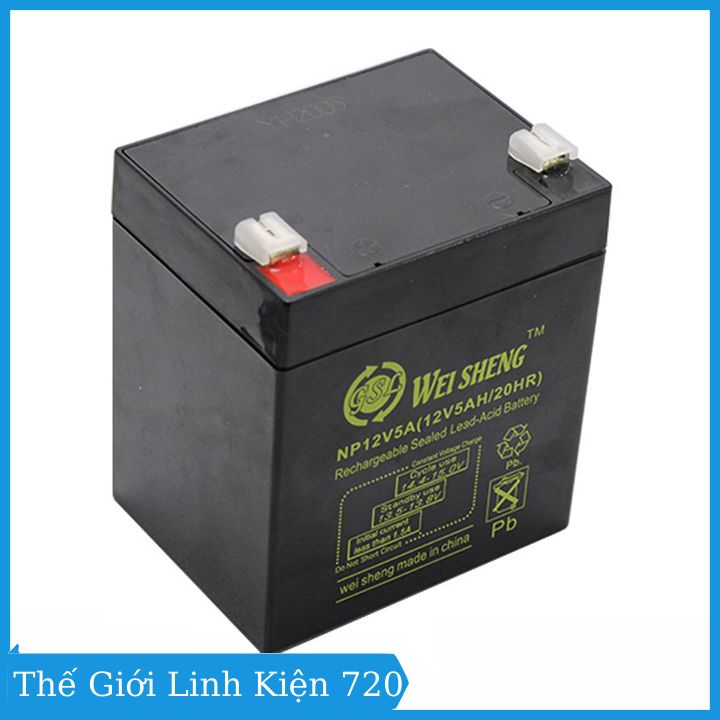 Ác Quy Khô Wei Sheng 12V