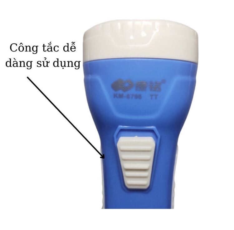 [HCM]Đèn Pin 8 Led 8796- VI TÍNH CHẤN HƯNG