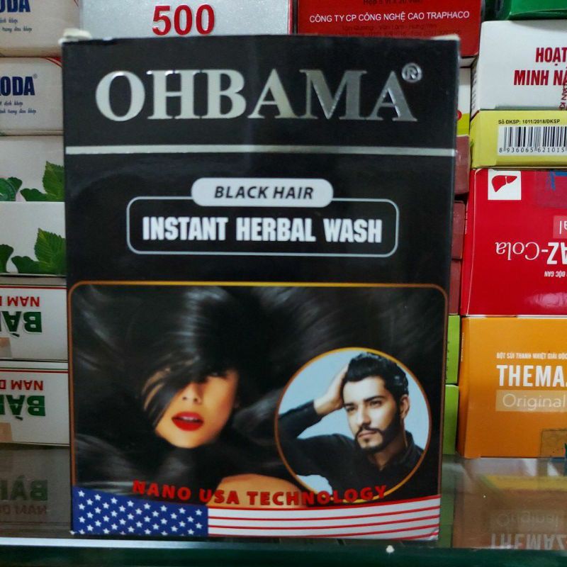 Gội là đen thảo dược Ohbama