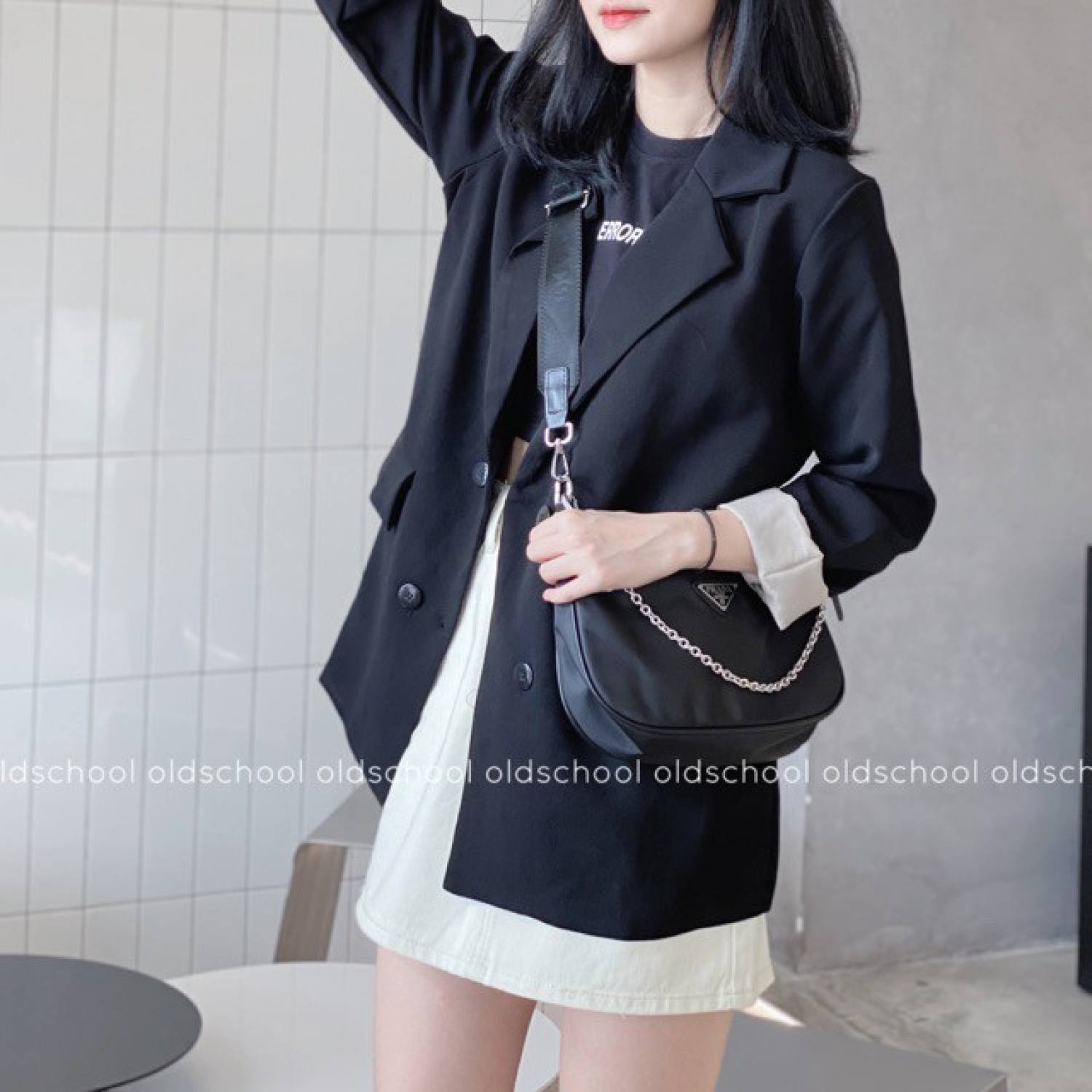 ÁO BLAZER HÀN QUỐC 2 LỚP TÚI NẮP (ảnh thật/sẵn/có video). cicidream