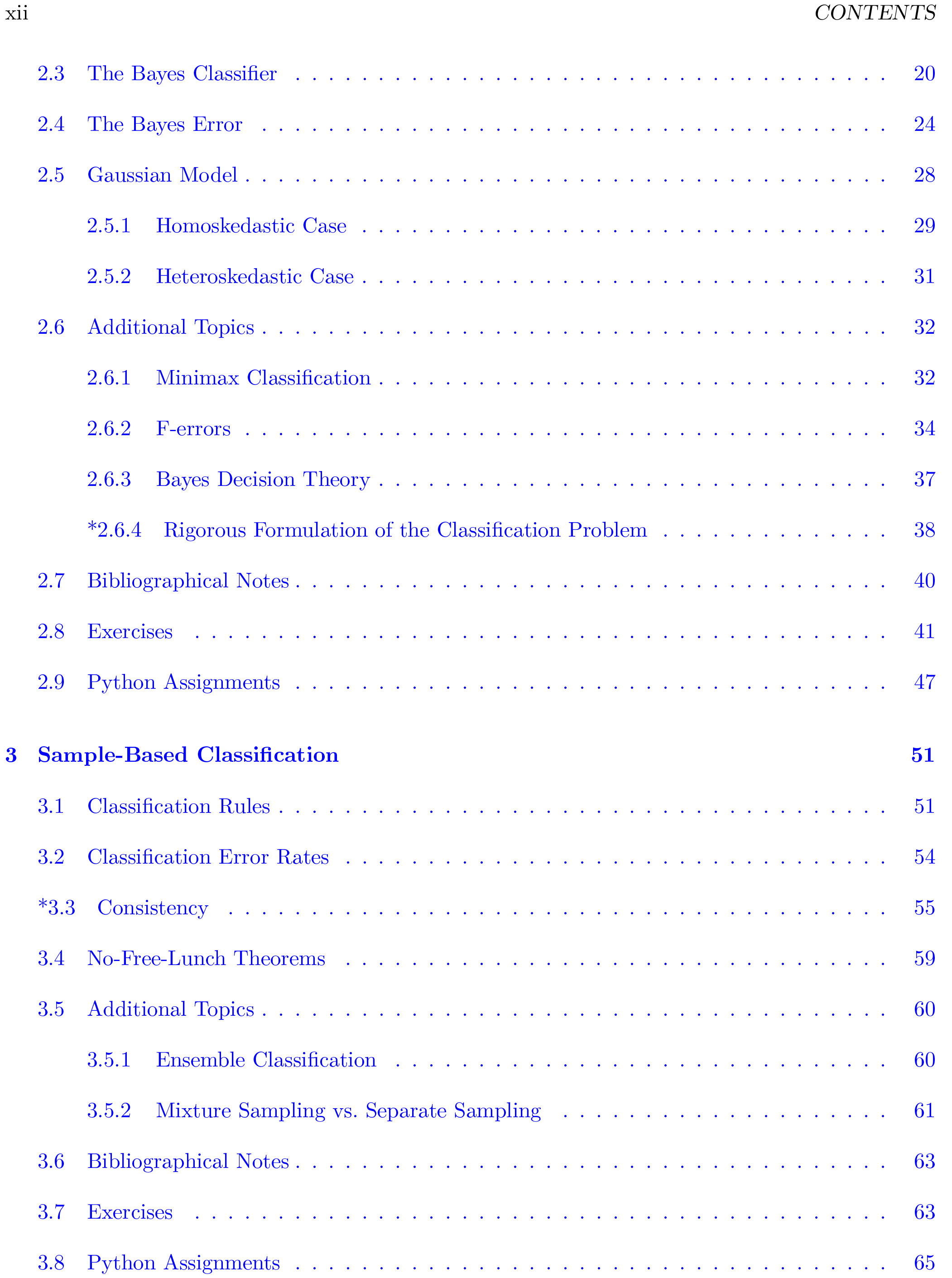 Sách Fundamentals of Pattern Recognition and Machine Learning
