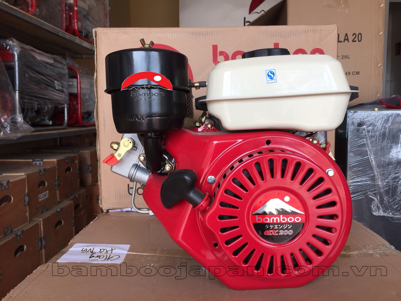 Máy Nổ – Động Cơ Dầu Bamboo 6.5HP