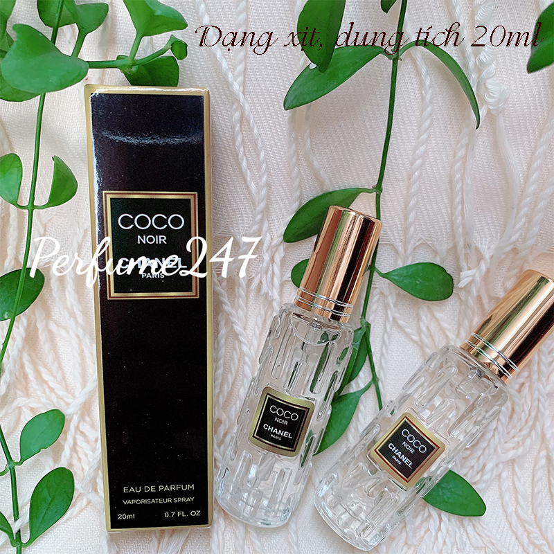 [HCM]NƯỚC HOA NỮ COCO NOIR 20ML CHIẾT MINI GIÁ RẺ
