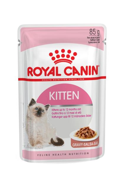 Sốt thịt cho mèo con Royal canin Kitten Gravy 85g