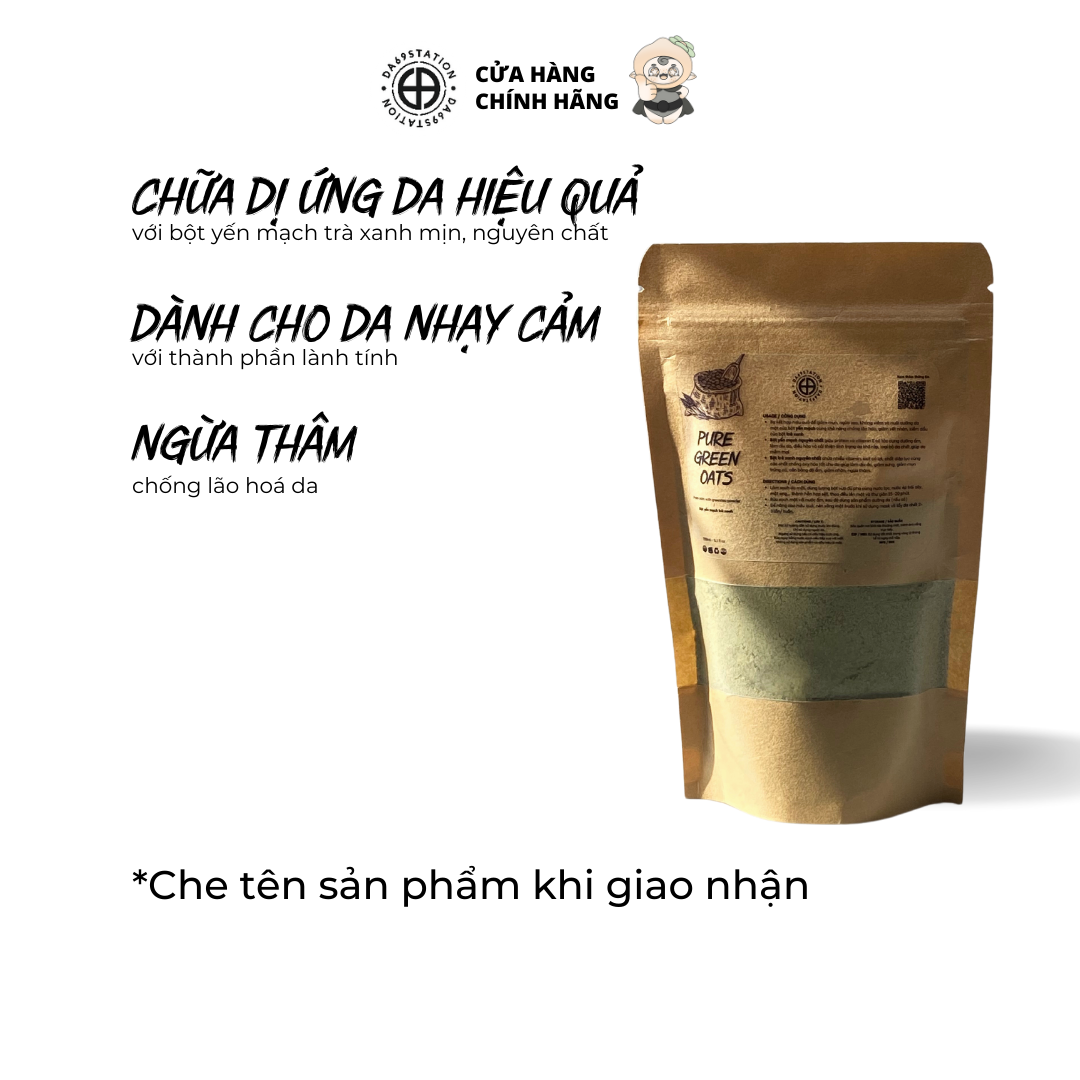 BỘT YẾN MẠCH TRÀ XANH handmade