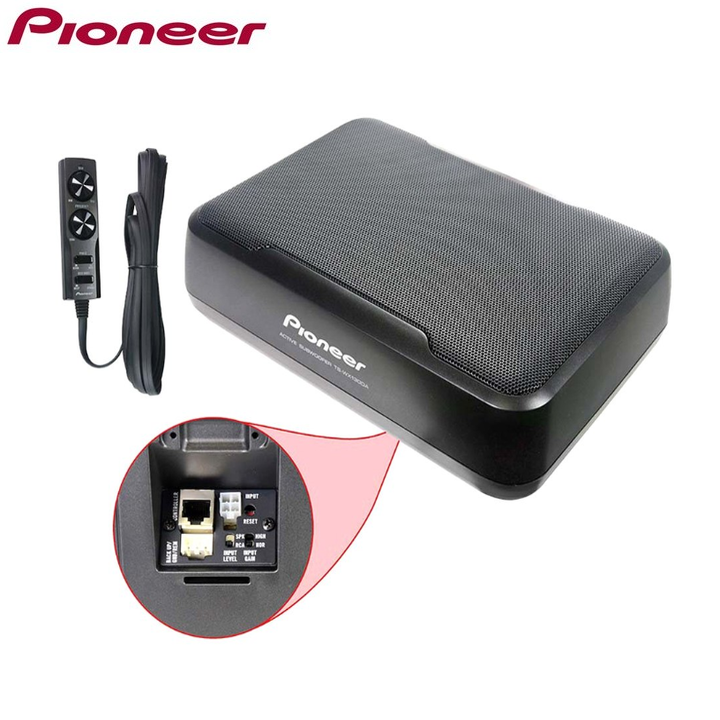 Loa sub gầm ghế ô tô, xe hơi nhãn hiệu Pioneer TS-WX130DA công suất 160W