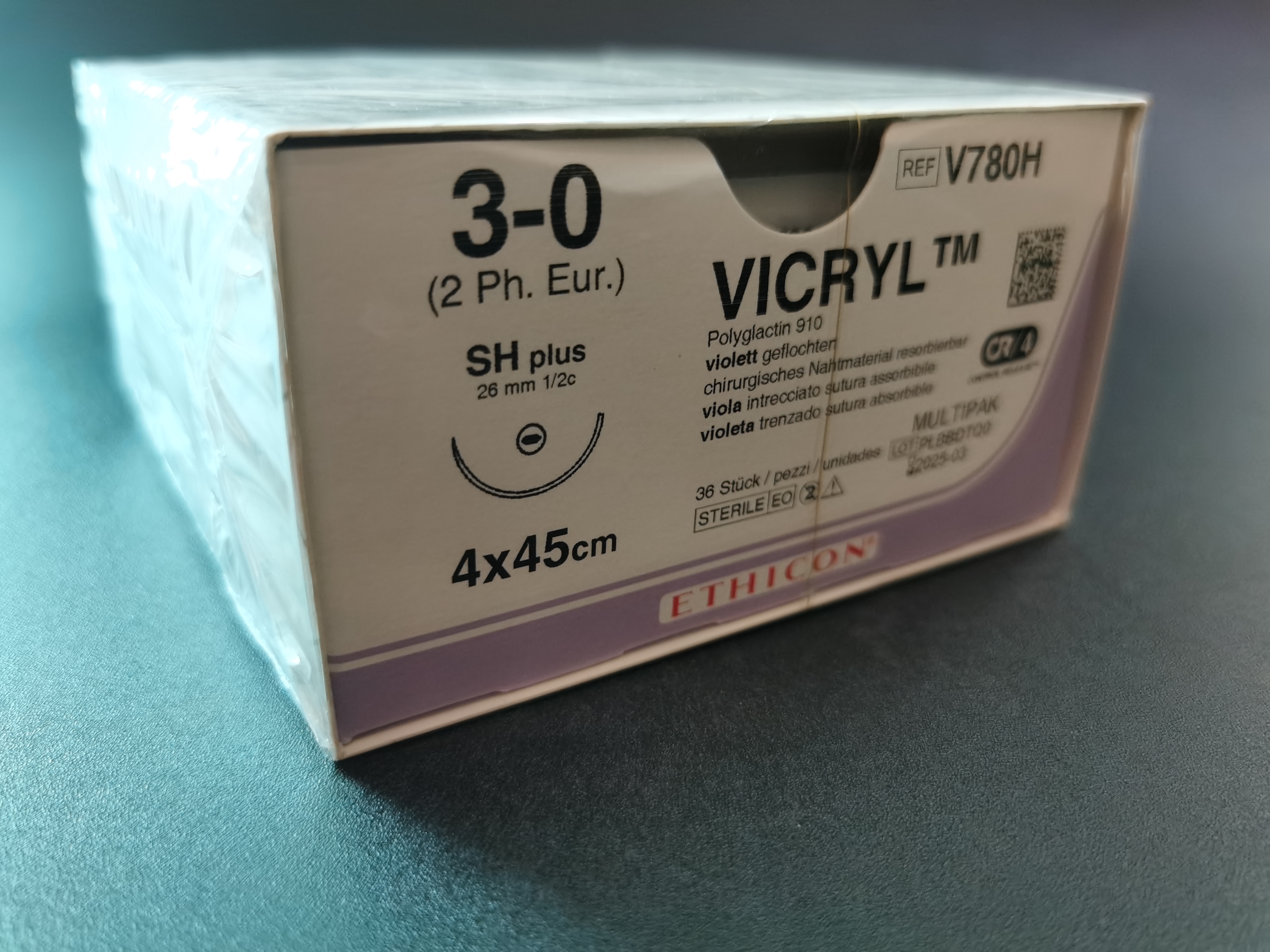 Chỉ phẫu thuật Vicryl 3/0