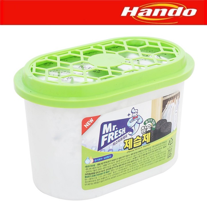 Hộp hút ẩm than hoạt tính chống ẩm mốc Mr.Fresh Hando 256g HD80