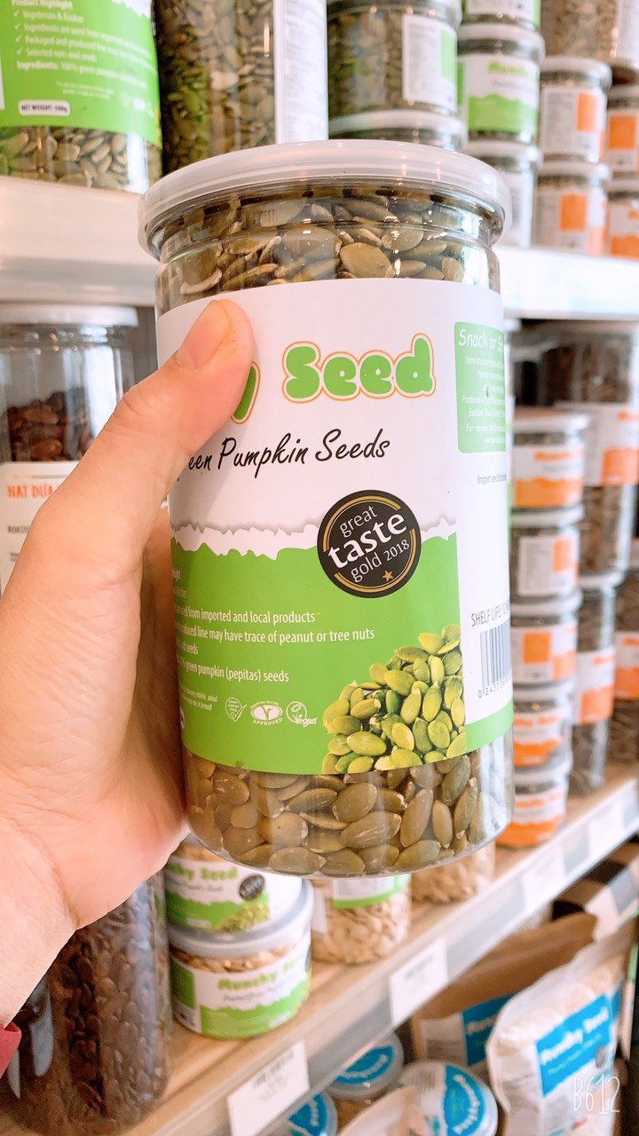 Hạt Bí Tươi-RAW PUMPKIN SEED G1Kg