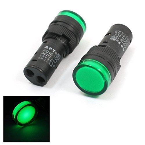 Đèn báo tín hiệu phi 16mm AD16-16C led điện 220V đỏ