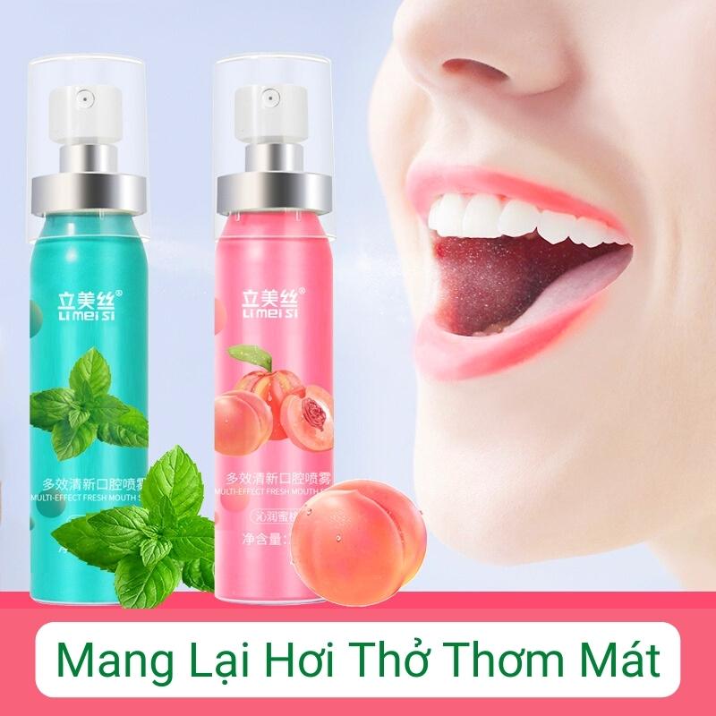 Xịt Thơm Miệng Heyxi An Toàn Xịt Thảo Mộc Giảm Hôi Miệng Giúp Ngăn Ngừa Vi Khuẩn Khoang Miệng Lưu Hương Thơm Mát Tự Nhiên