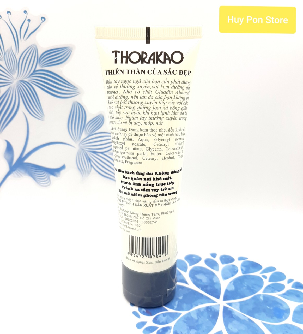 [HCM]Kem thoa tay Thorakao 80g