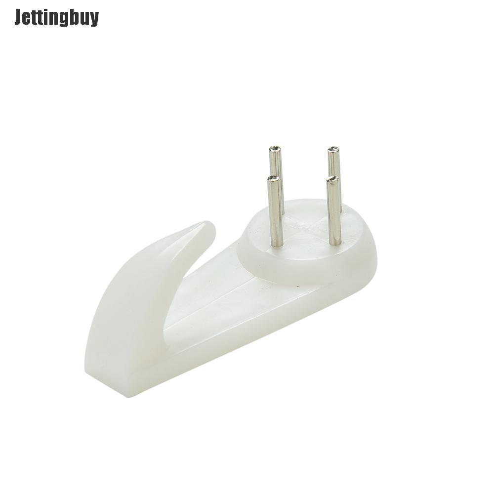 Jetting Buy 20pcs Plastic Hard Picture Frame Wall Hooks Photos Mirror Hanging Hangers White M