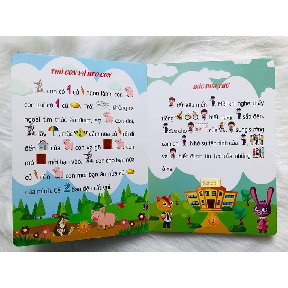 Truyện tiềm thức cho bé tập nói tập đọc