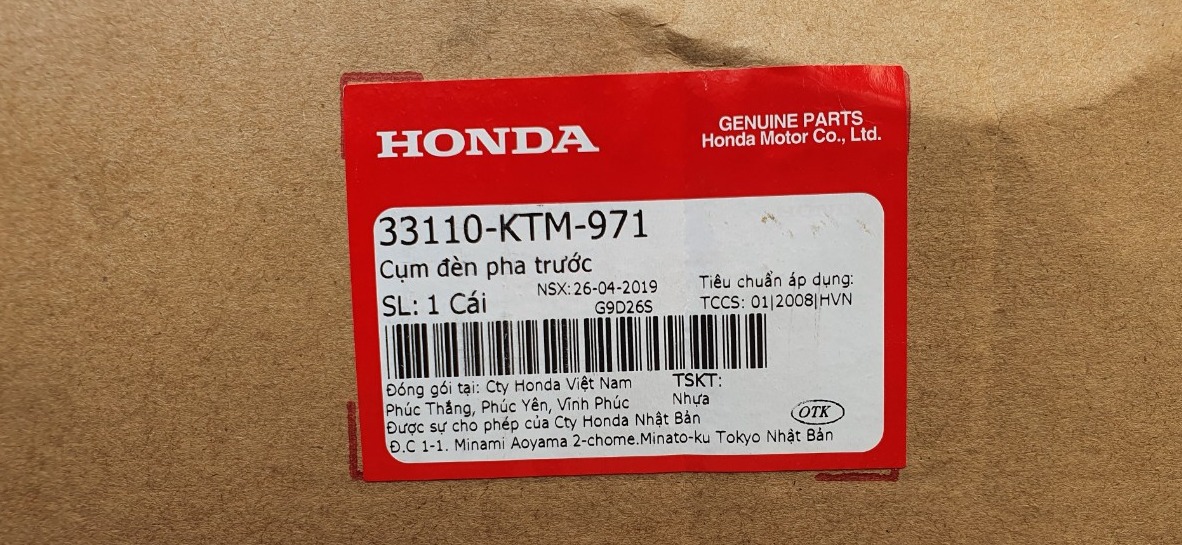 [HCM]PHA ĐÈN TRƯỚC HONDA FUTURE NEO