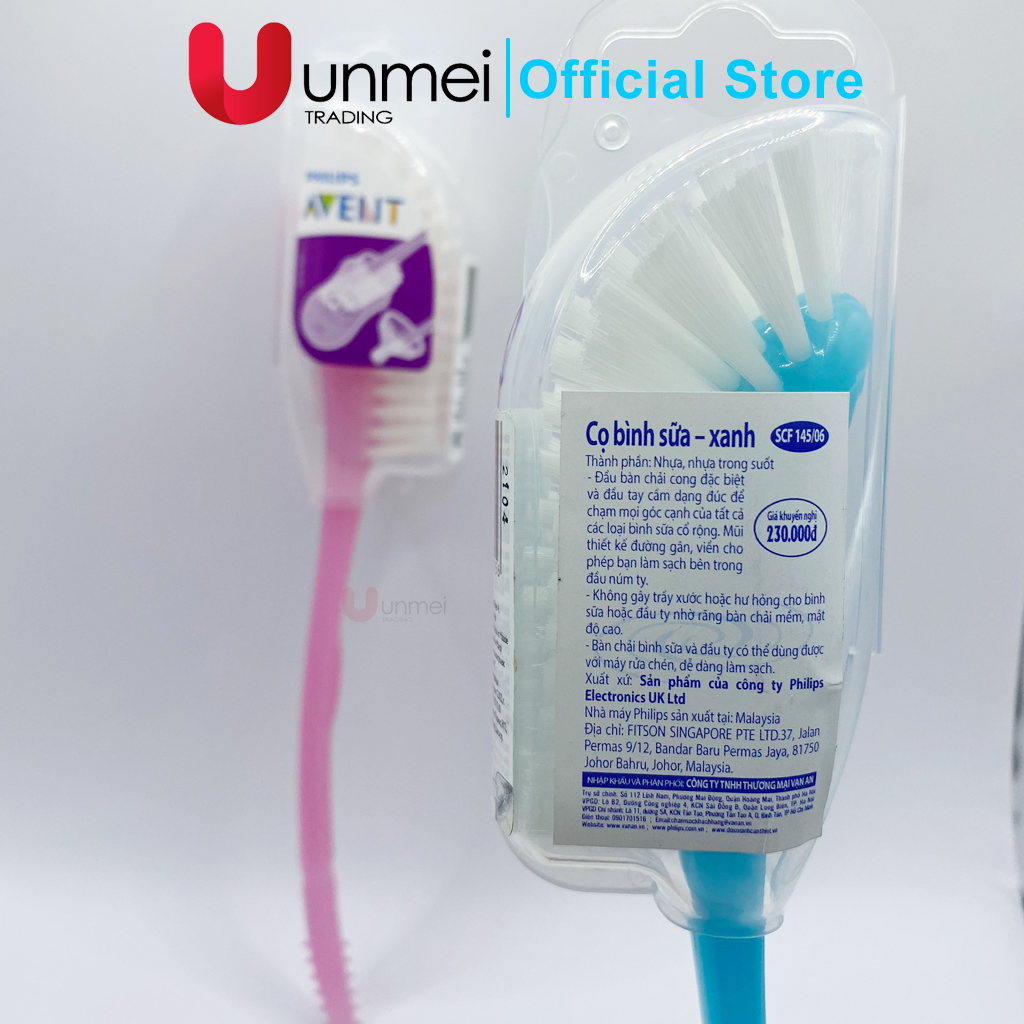 Cọ Rửa Bình Sữa Philips Avent - Hàng Chính Hãng