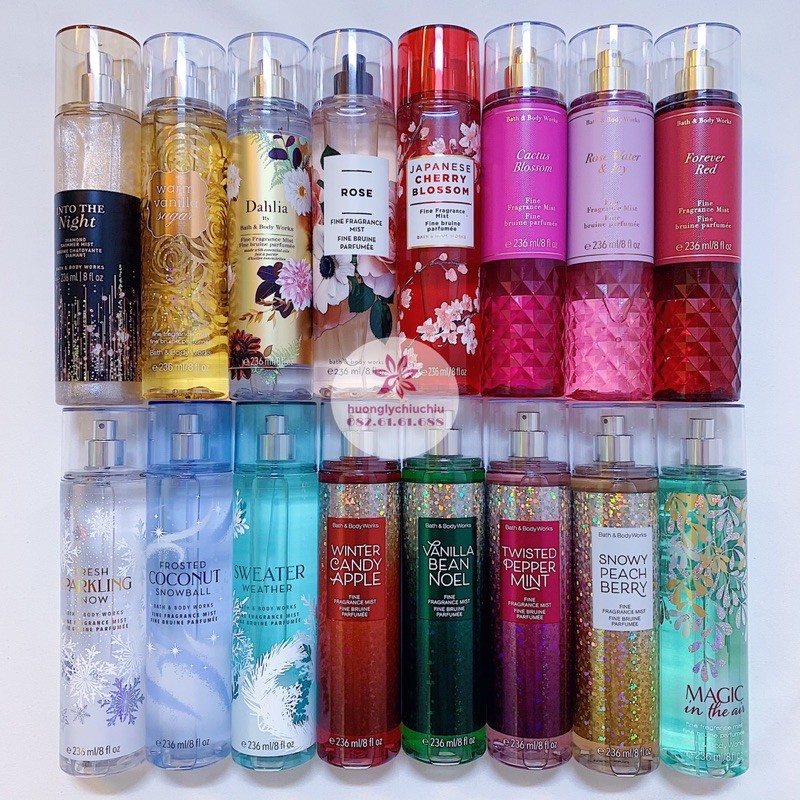 [Link1]Xịt thơm Bath and Body works Body mist 236ml