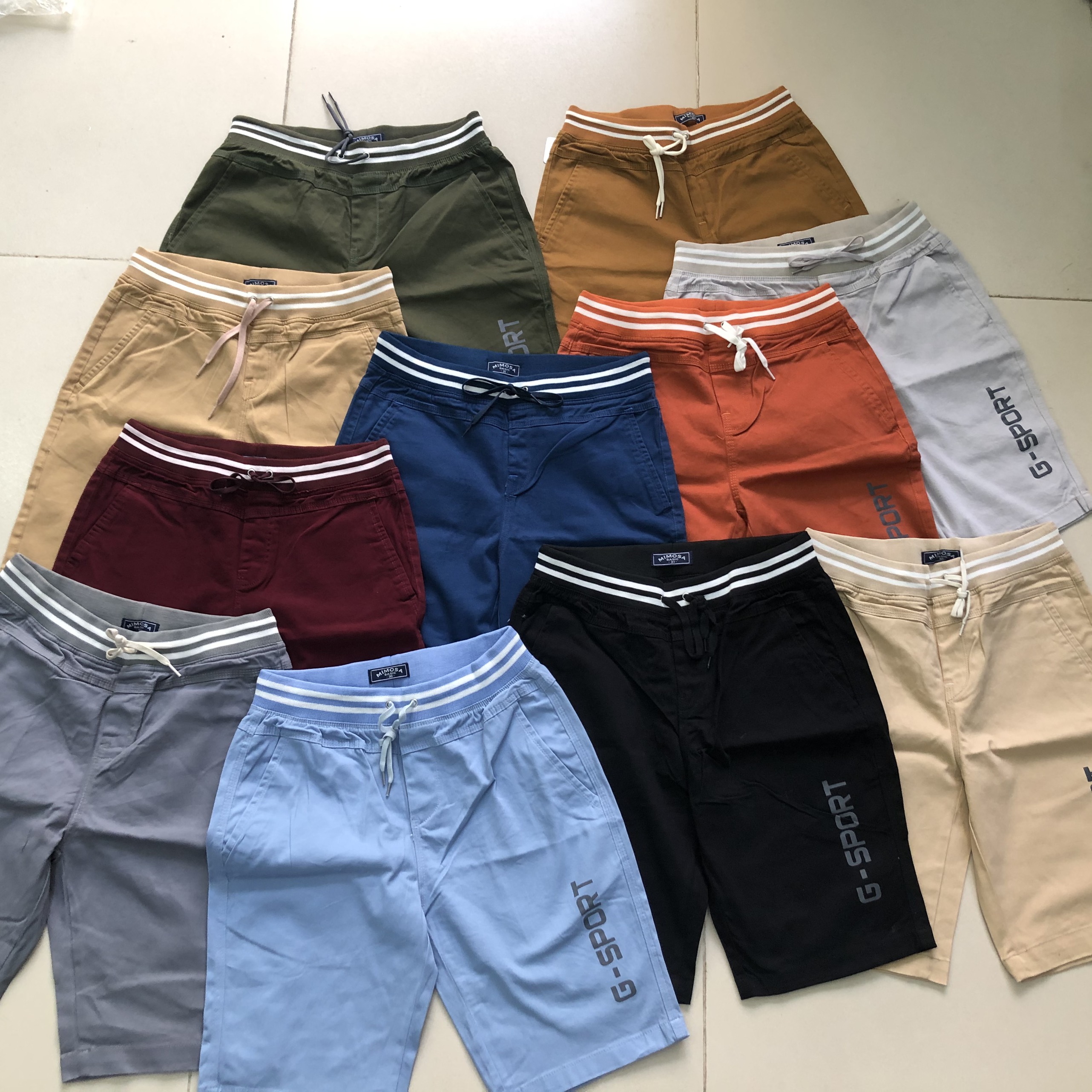 Quần Short Kaki Nam Lưng Bo S03 - Winmaxx