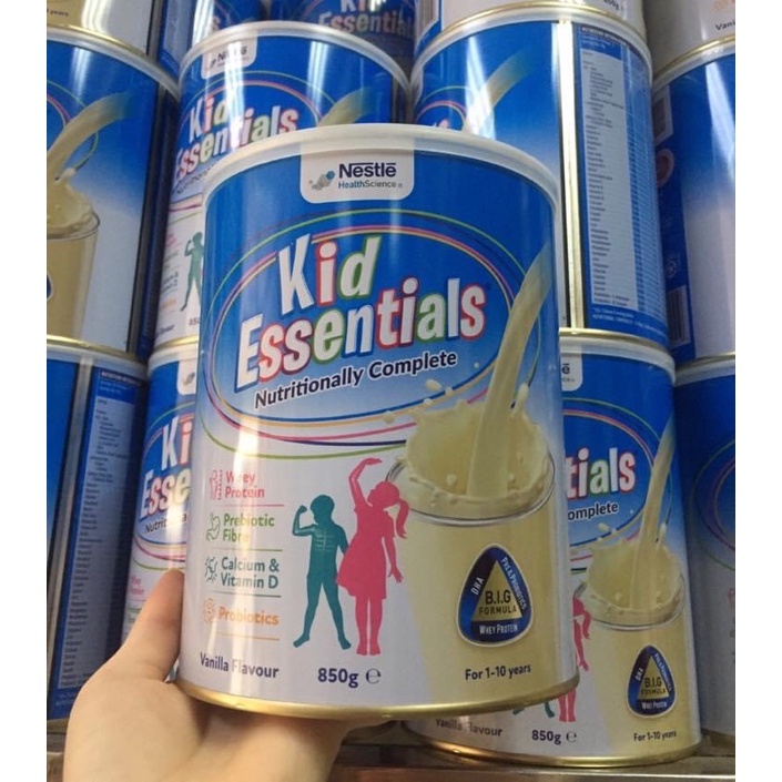 Sữa Kid Essentials Kidessentials Úc 850g [Date 04/2026]