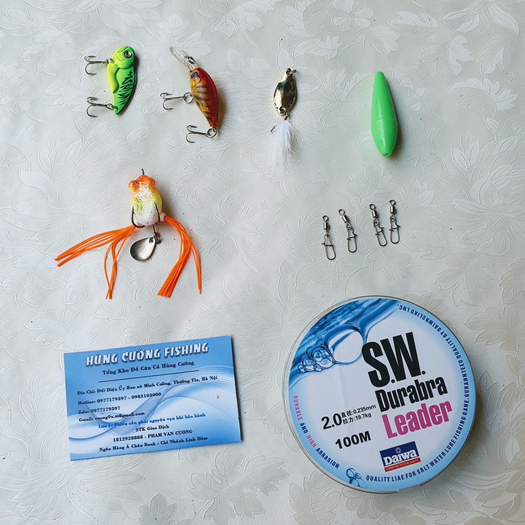 Bộ Cần Câu Lure Rút Máy Đứng