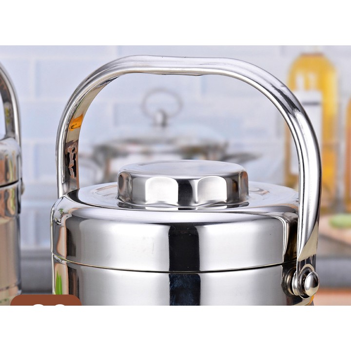 Cặp lồng  INOX 3 ngăn  giữ nhiệt 2l