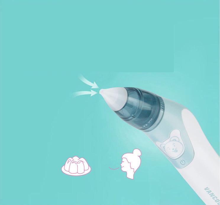 [HCM]Dụng cụ vệ sinh hút mũi Và tai cho bé Vancocon