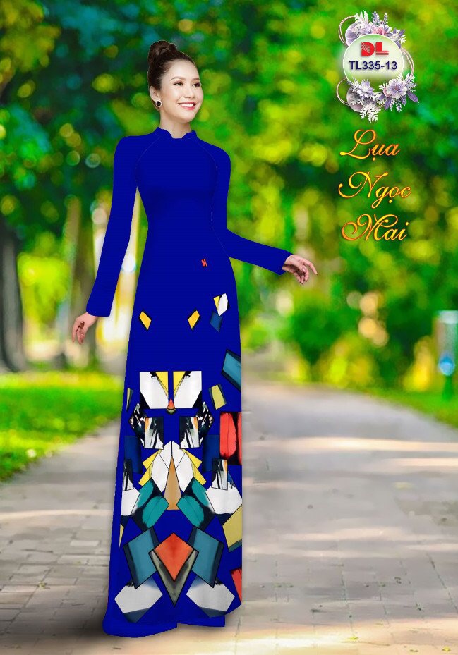 [HCM]Vải áo dài lập thể