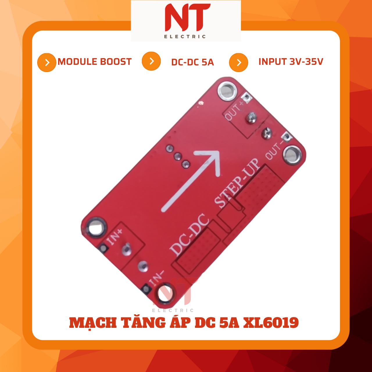 Mạch tăng áp DC 5A XL6019