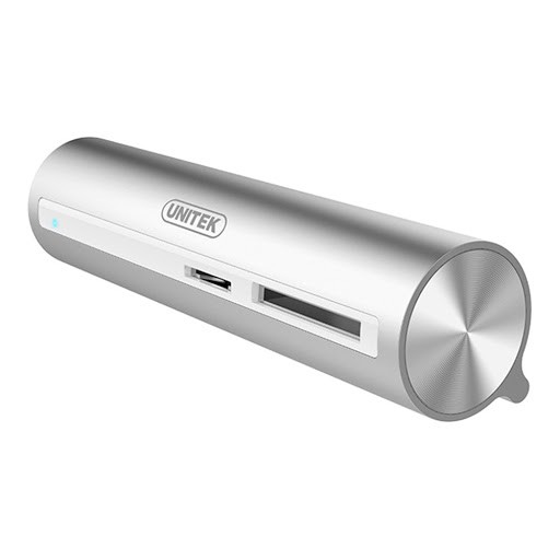 hub / Bộ chia 3 Port (3.0) + TF/SD Reader Unitek (Y-3094) Cổng Type-C