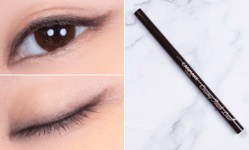 Bút kẻ mắt Canmake Creamy Touch Liner mềm mượt Nhật Bản - 0.08g
