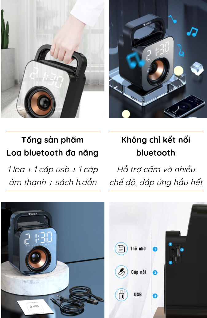 It smart - Loa Bluetooth Đa Năng PartyBox 2400mAh 30W