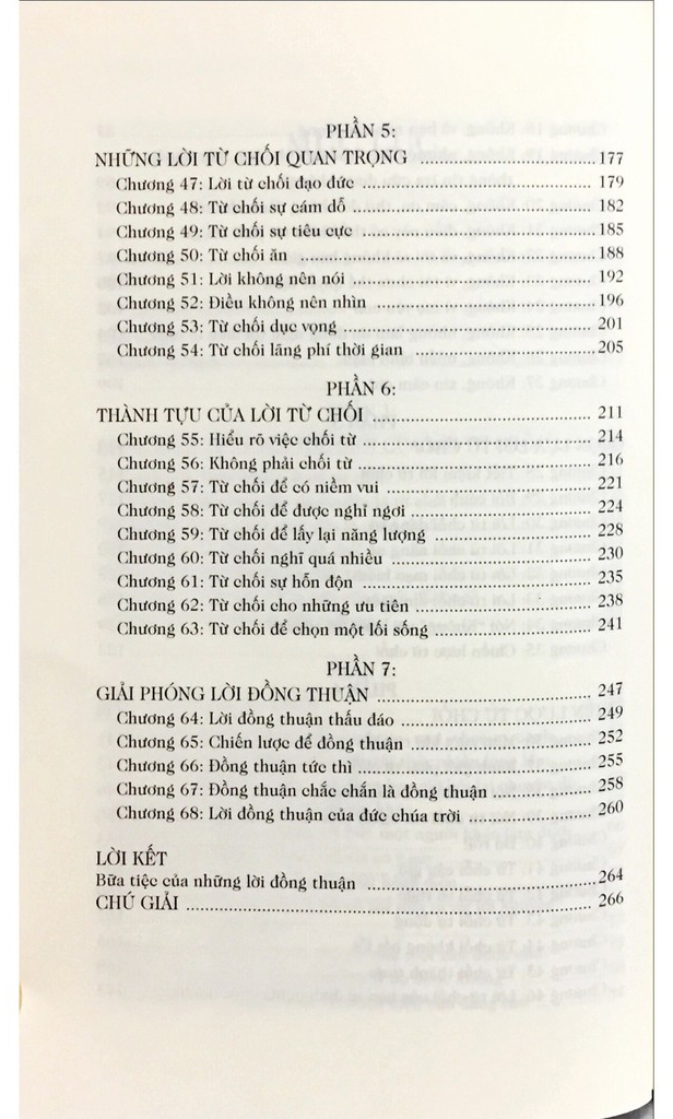 Sách - Vẻ Đẹp Của Lời Từ Chối