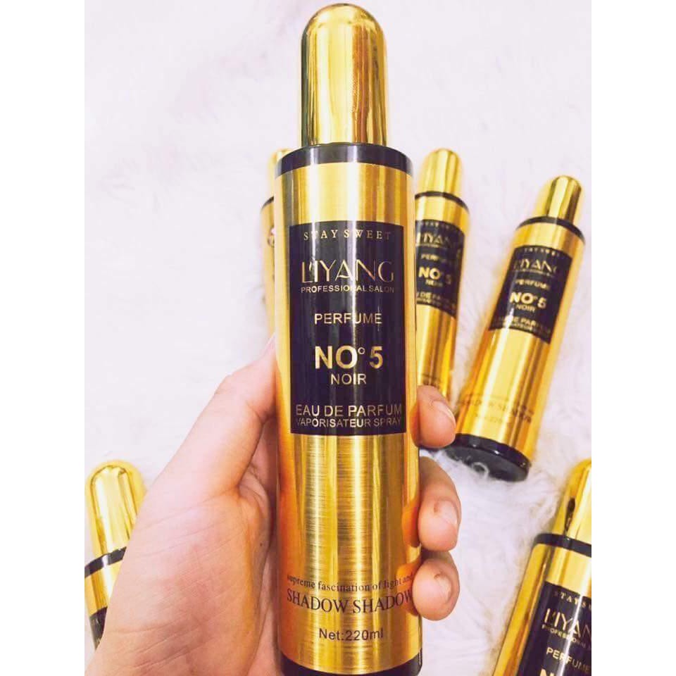 Xịt Dưỡng Tóc Hương Nước Hoa LUODAIS No5