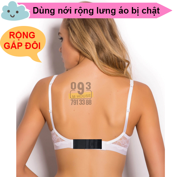 Móc Nới Rộng Áo Ngực Bra 2 Móc 3 Móc Móc Nối Dây Áo Ngực