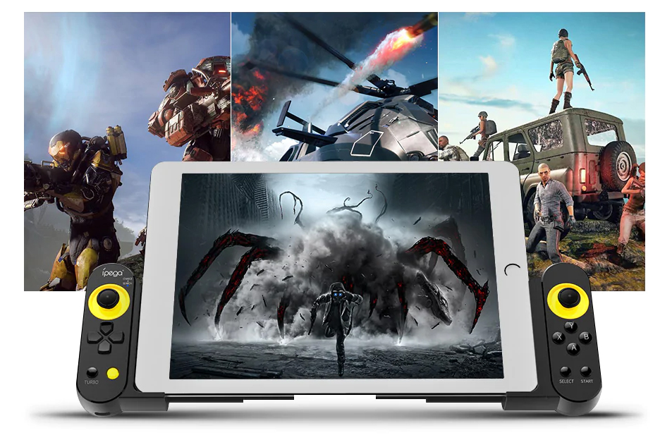Tay cầm chơi game Bluetooh cho điện thoại IPEGA 9167,Liên quân, Freefire,Fifa,COD,Pes