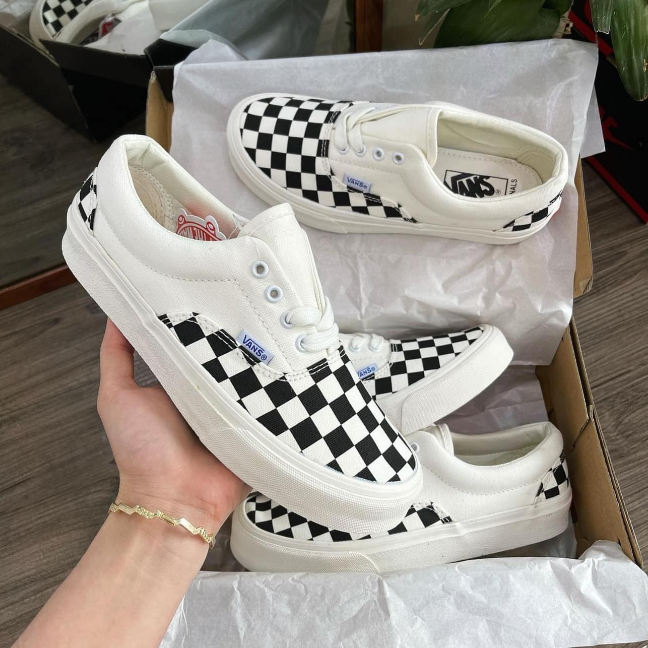 [Rẻ Vô Địch] [Sale sốc ] Giày VANS CARO lười full box bil