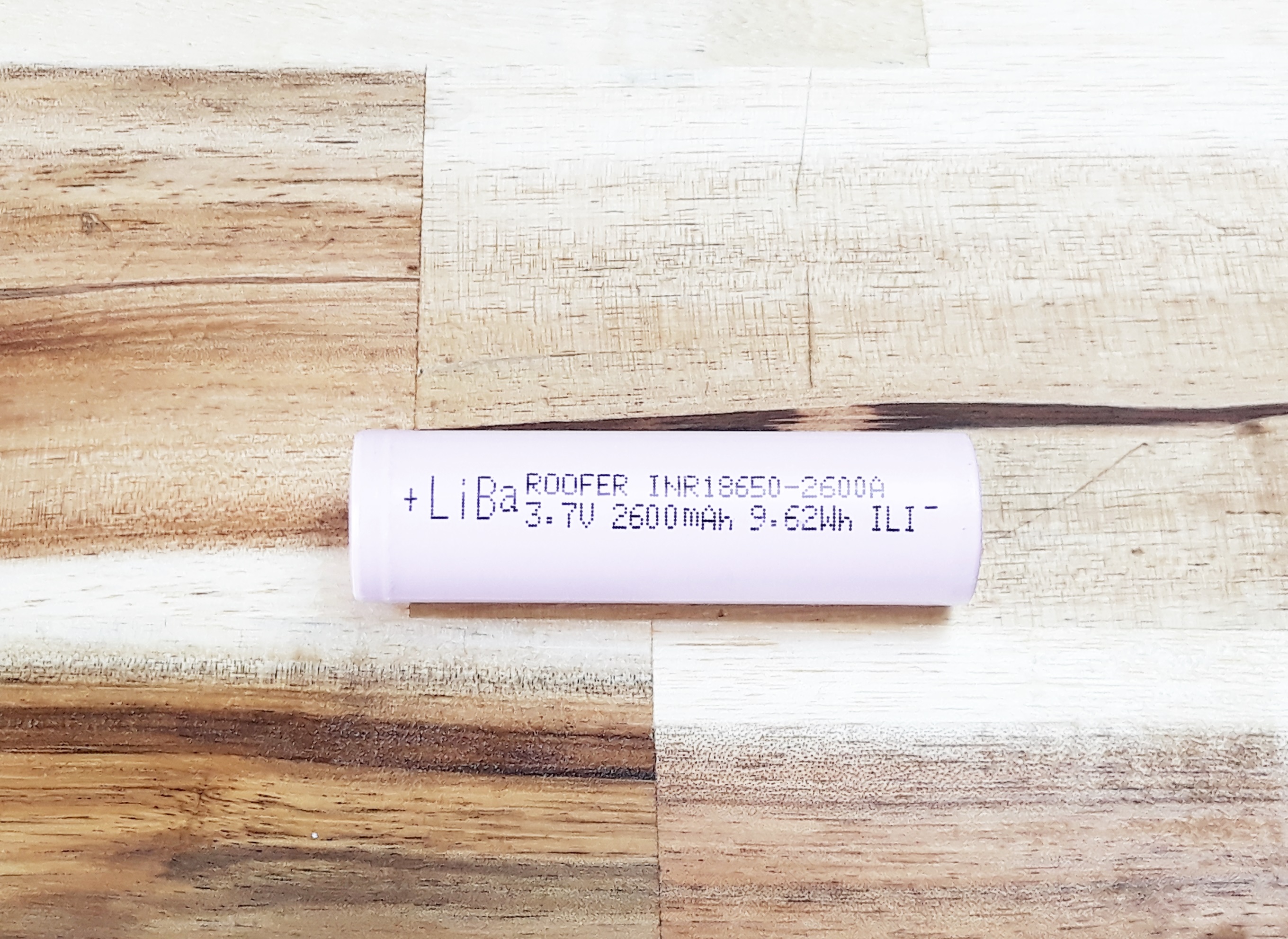 [HCM]Pin Li ion 3.7V 2600mAh 18650 dòng xả 3C - LiBa