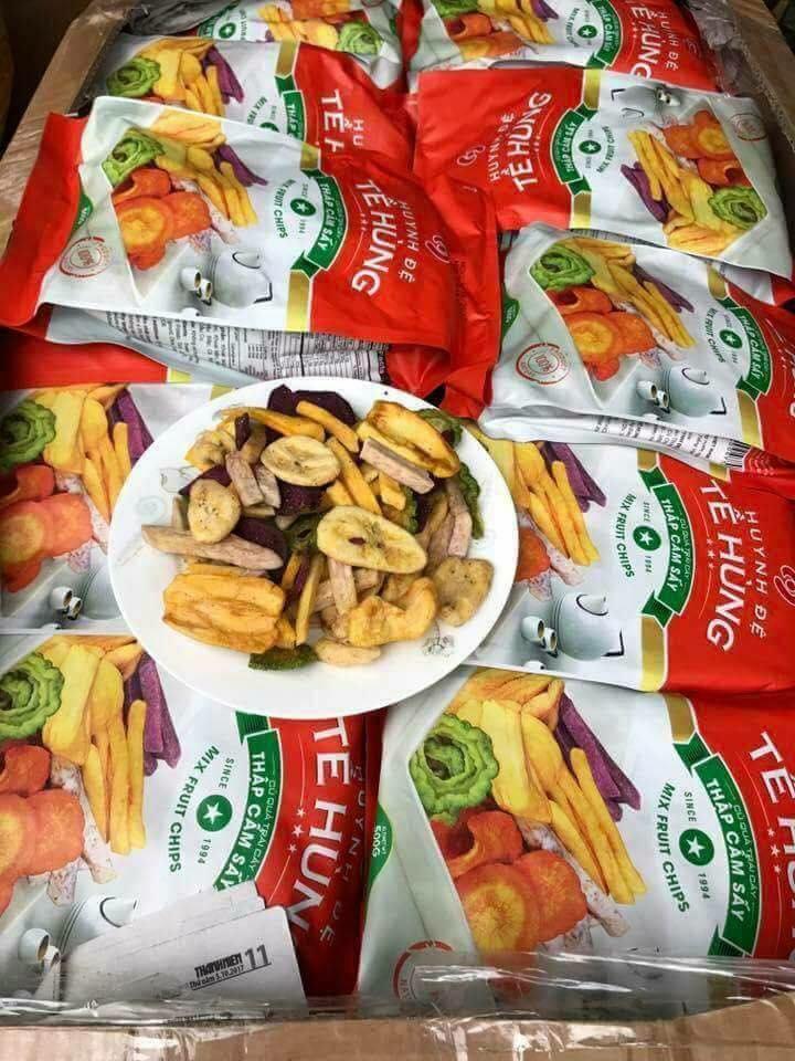 Trái cây sấy thập cẩm Tề Hùng 500gr