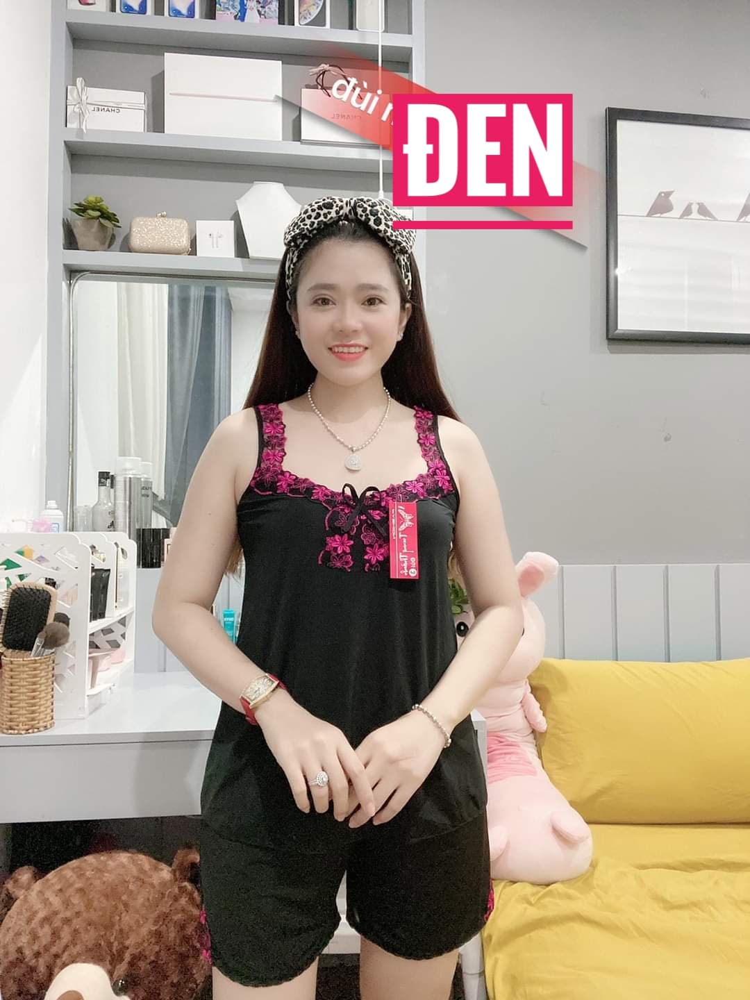 đồ bộ ngủ đùi bản thun lạnh