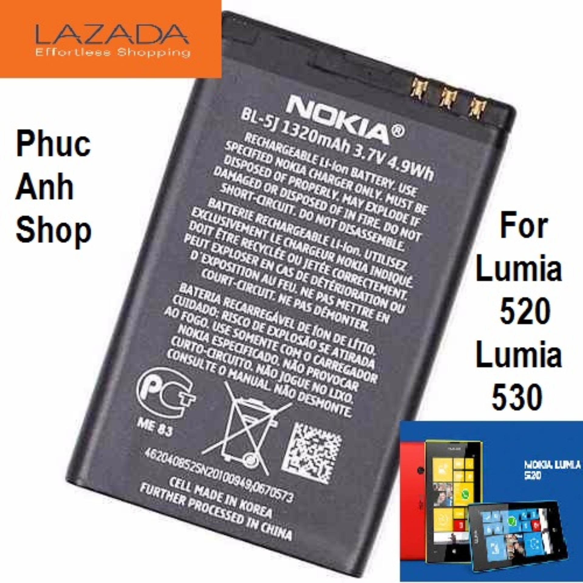 Pin BL-5J for Lumia 520/530