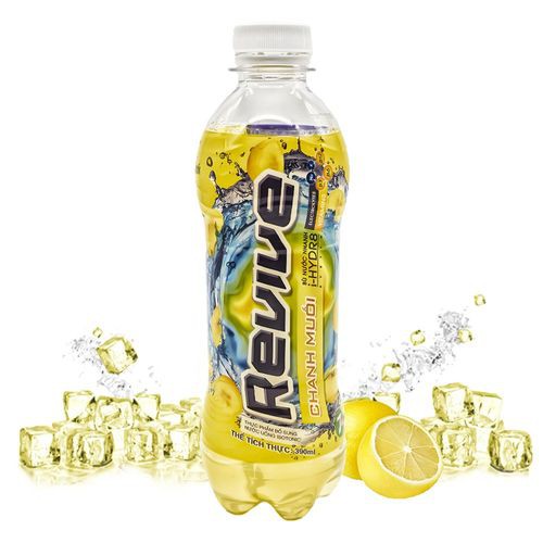 Lốc 6 Chai Nước Revive Chanh Muối 390Ml