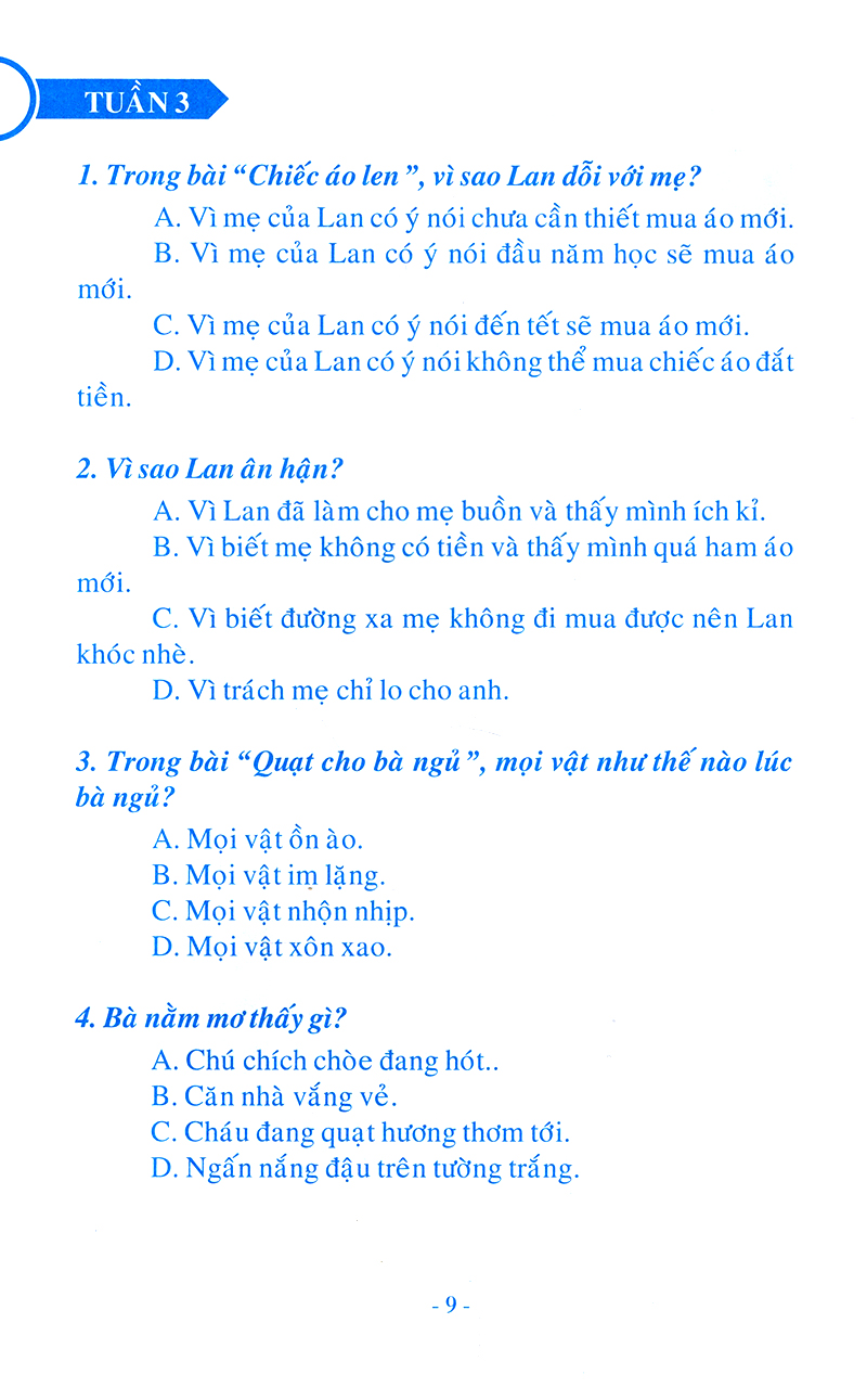 Fahasa - Vở Bài Tập Tiếng Việt - Lớp 3 (Tập 1)