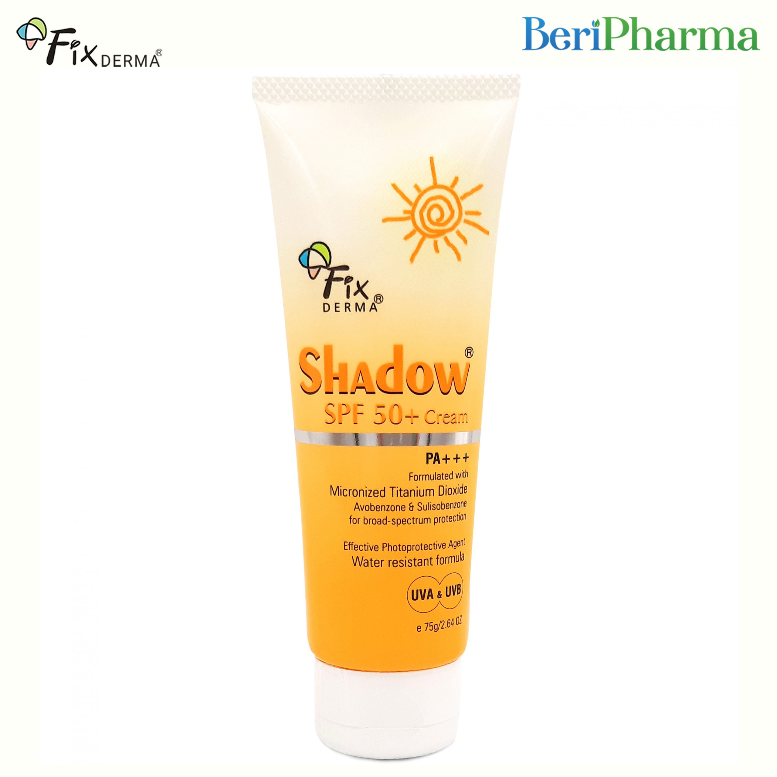 [HCM]Fixderma Kem Chống Nắng Shadow Spf50+ Cream 75g