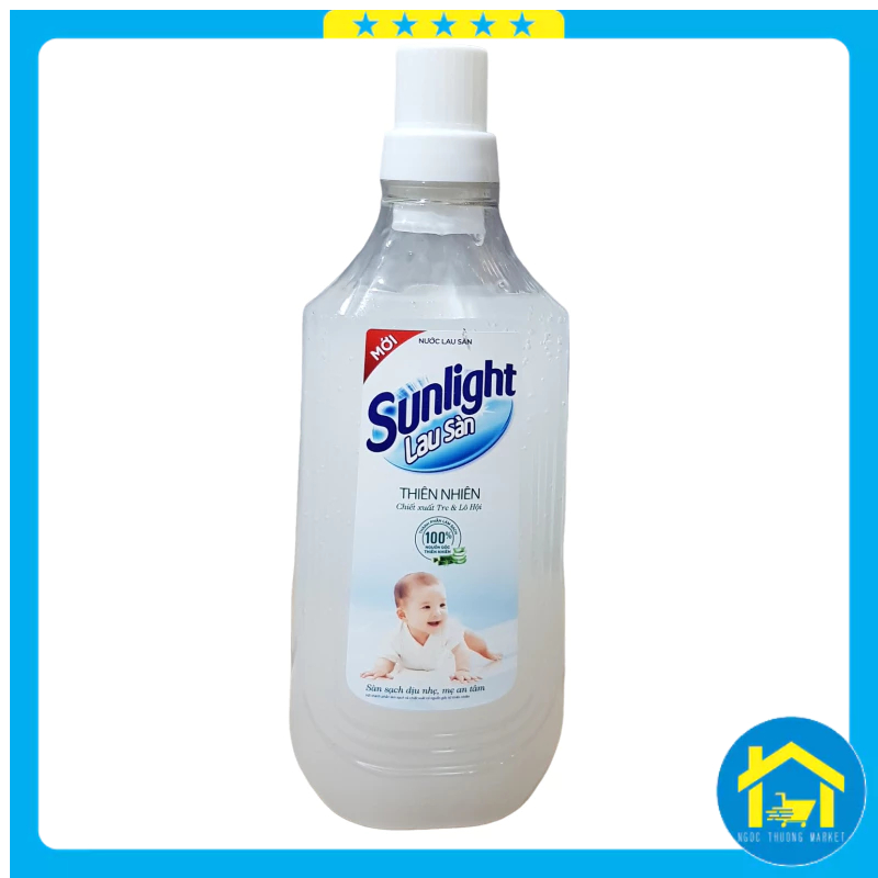 Nước lau sàn Sunlight chai 1kg