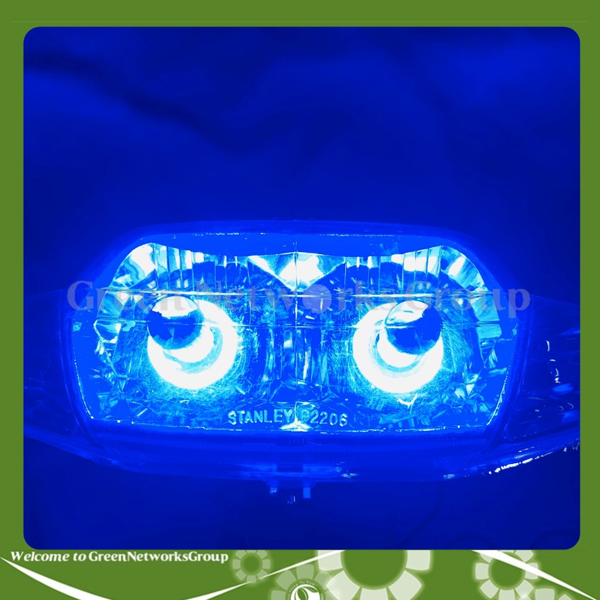 Đầu Đèn Wave 2002 gắn đèn LED H4 Greennetworks