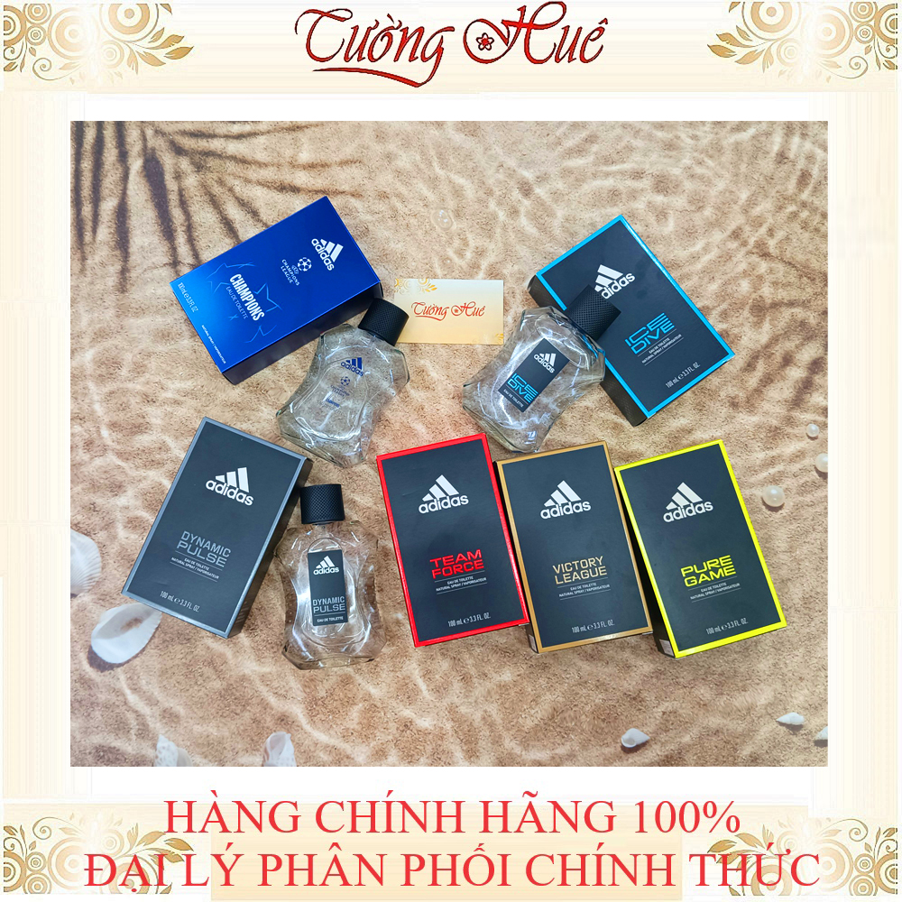 [HàngChínhHãng]Nước Hoa Nam Adidas Eau de toilette 100 ml - Dynamic Pulse