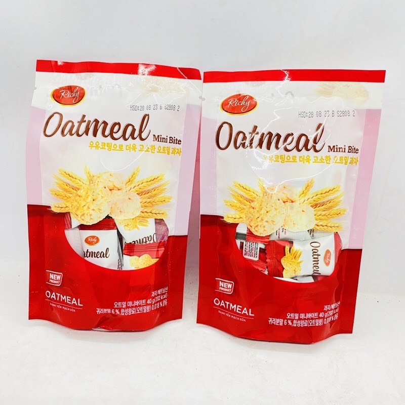 bánh yến mạch richy