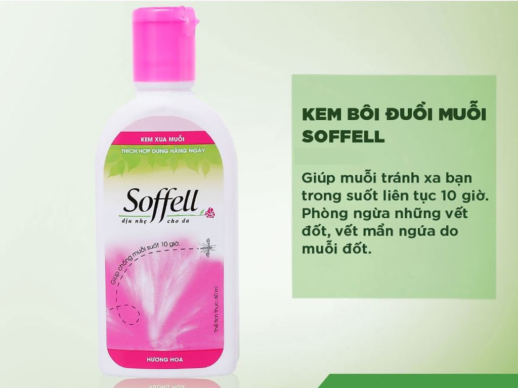 Kem xua muỗi Soffell (60ml)