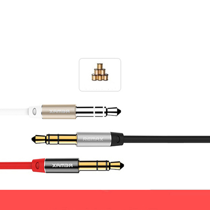 Jack audio 2 đầu 3.5 remax L200 2m